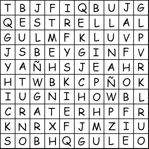 Sopa de letras